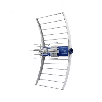 TV DVB‑T/T2 antena ASR IQ 5G 700 PROTECTED 2023 ar ZZA‑7 barošanas bloku no Telkom Telmor