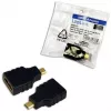 Kabeļa savienotāja adapteris HDMI D uz HDMI A LogiLink AH0010 melns