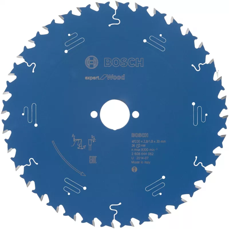 Apļveida zāģa asmens Bosch 2 608 644 062 23 cm Izmērs 3 cm 8300 RPM