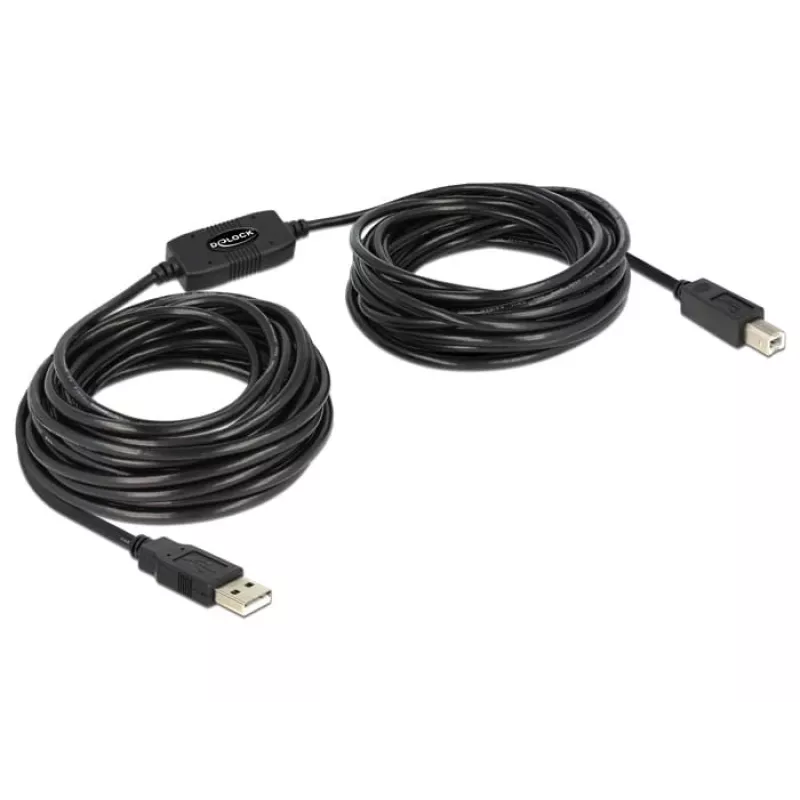 USB kabelis DeLOCK 11m USB2.0-A - USB2.0-B