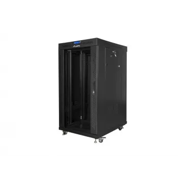 Brīvi stāvošs statīvs LANBERG FF01-6822-12BL 22U Melns 1200 kg