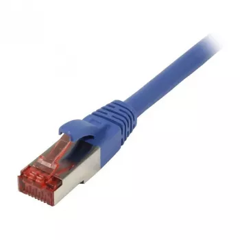 komutācijas kabelis RJ45 - CAT6 250Mhz - 5m Zils - S-STP(S/FTP) -TPE/LSZH(Superflex) - Synergy 21 -