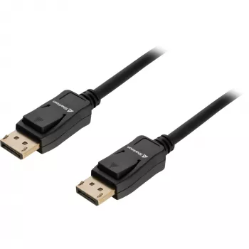 DisplayPort kabelis Sharkoon 1.4 8K, 1 m, melns
