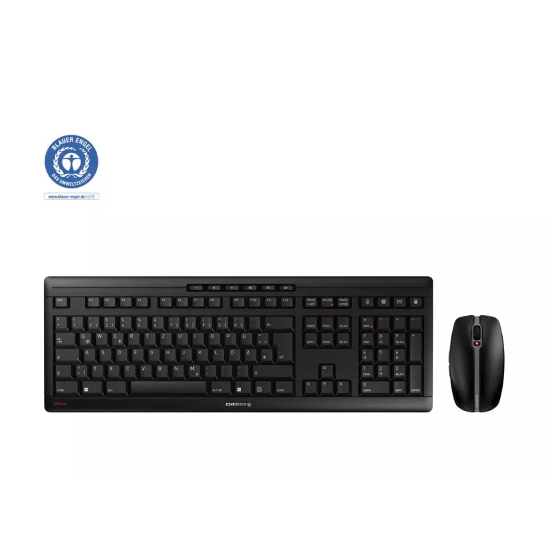 Bezvadu tastatūra un pele CHERRY Stream Desktop JD-8500DE-2