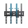 Wall TV mount ESPERANZA ERW016 for 70 inch TVs, Melns, 45 kg capacity, VESA 75x75–400x400, tilt 15°