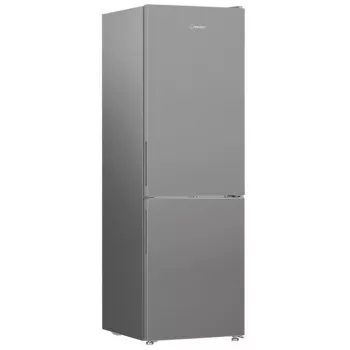 Ledusskapis Indesit INK 25402 S4E | Brīvi stāvošs kombinētais, No Frost, 249 L ledusskapis / 106 L saldētava, A 203,5 cm, energoefektivitātes klase E, 37 dB, sudraba krāsa