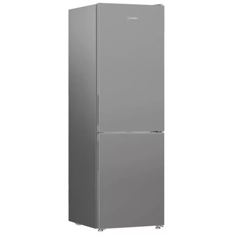 Ledusskapis Indesit INK 25402 S4E | Brīvi stāvošs kombinētais, No Frost, 249 L ledusskapis / 106 L saldētava, A 203,5 cm, energoefektivitātes klase E, 37 dB, sudraba krāsa
