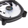 AEROCOOL 120mm Astro 12F ARGB LED korpusa ventilators — 120 mm, ARGB apgaismojums, 3 kontaktu barošana