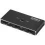 SpeaKa Professional HDMI 2.0 plāns KVM 2X1 USB2.0+IR, melns HDMI pārslēgs HDMI 3840 x 2160 pikseļi (SP-13724436)