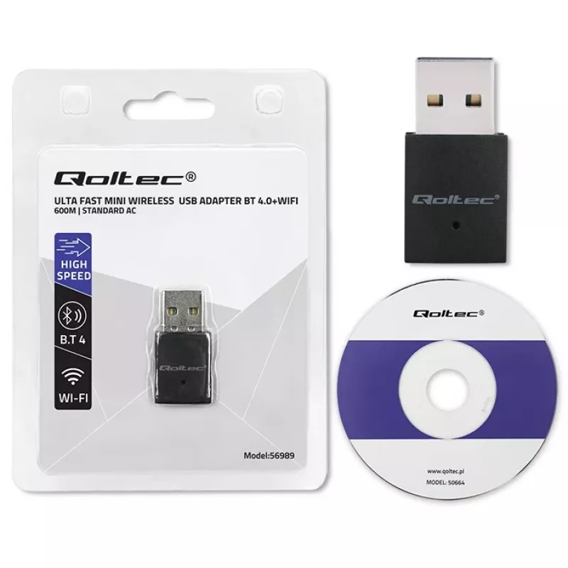 Ātrgaitas Mini Wi-Fi bezvadu adapteris