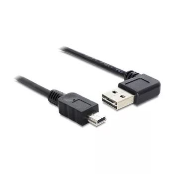 USB kabelis DeLOCK 3m USB 2.0 A - miniUSB v/v Melns