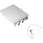 Tīkla kabelis Helos FTTH mājas pieslēguma kārba 372088 LC/QD SC/DX 24 šķiedras