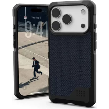 UAG Urban Armor Gear Metropolis LT MagSafe futrālis | Apple iPhone 17 Pro | kevlar mallard (zila) | 114517113955 (114517113955)