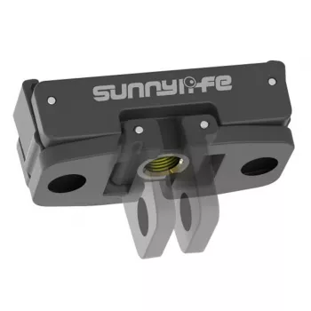 Magnētiskais ātrās atvienošanas adapteris Sunnylife DJI Action 2/3/4 — 1/4 collu stiprinājums