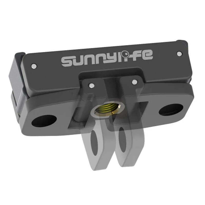 Magnētiskais ātrās atvienošanas adapteris Sunnylife DJI Action 2/3/4 — 1/4 collu stiprinājums