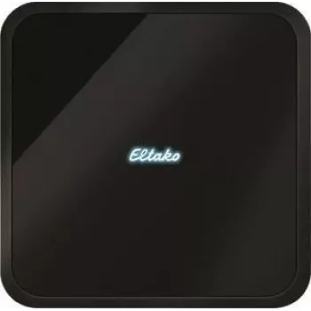 Viedās mājas centrālais bloks Eltako Safe 5 — melns, LAN un WLAN savienojamība