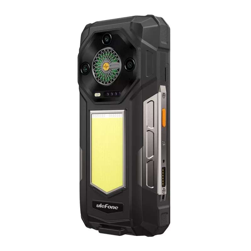 Izturīgs viedtālrunis UleFone Armor 33 5G 6,3 collas — 12 GB RAM, 512 GB atmiņa, Melns