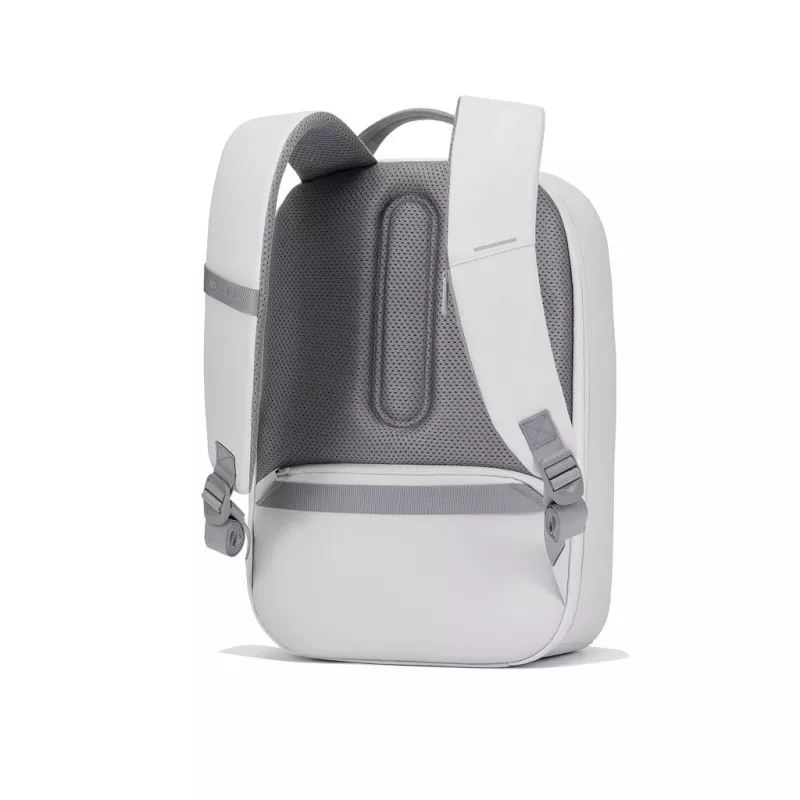 Mugursoma XDDESIGN Bobby Edge pretzagļu balta — 17 l, piemērota 16 collu klēpjdatoram, ūdensizturīga, 1,1 kg