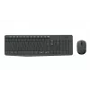 Logitech MK235 Izturīgs bezvadu tastatūras un peles komplekts pelēkā krāsā