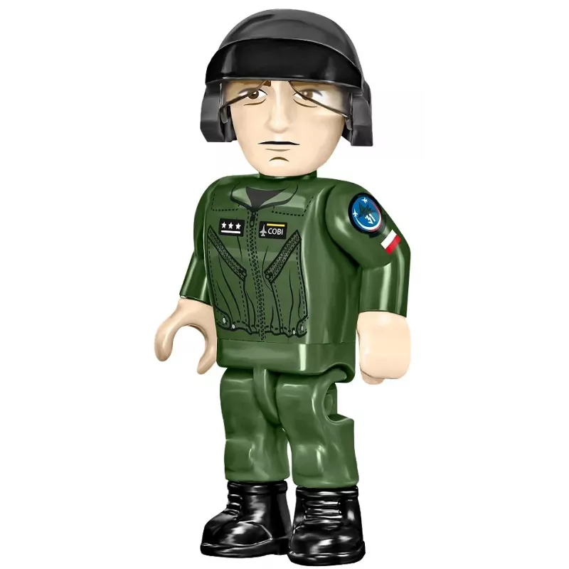 Konstruktoru komplekts Cobi F-16C Fighting Falcon — 463 detaļas, mēroga modeļa būvēšanas komplekts