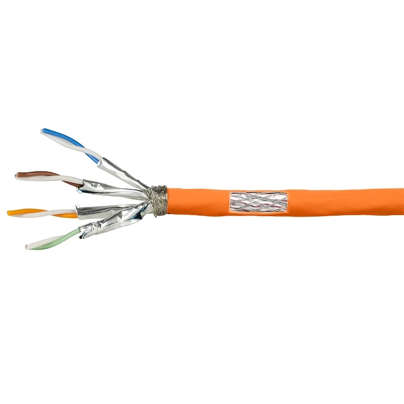 Tīkla kabelis LogiLink CPV0060 RJ45 Cat7 100 m oranžs