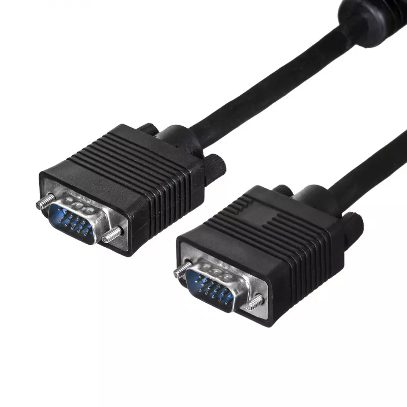 Gembird CC-PPVGA-5M-B VGA kabelis VGA (D-Sub) melns