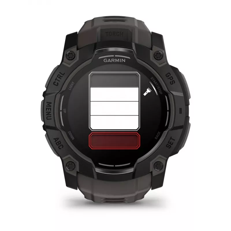 Garmin Instinct 3 AMOLED 3.3 cm (1.3) 50 mm Digitāls 416 x 416 pikseļi Skārienjūtīgs Melns GPS (satelīts)