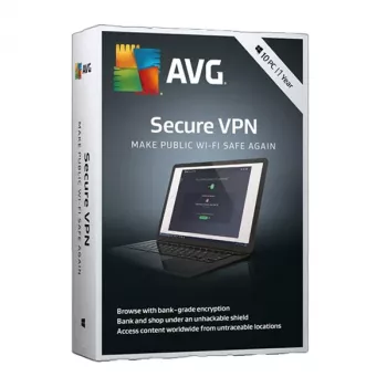AVG Secure VPN | 10 ierīces | 1 gads