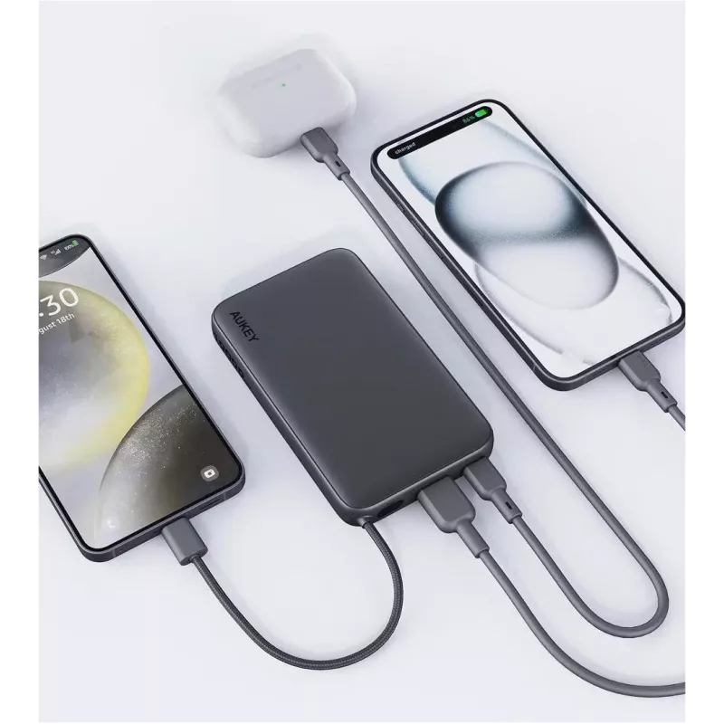 PB-Y53P ārējais akumulators 10000mAh 22.5W 4xUSB