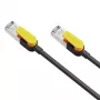 Tīkla komutācijas kabelis CABLETIME Cat7 S/STP 2 m, melns