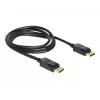 DisplayPort kabelis DeLOCK 82585 2m melns