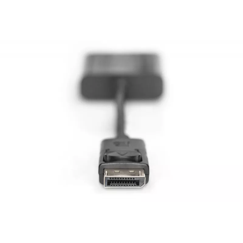 Assmann DisplayPort adaptera kabelis. DP - HD15 M/F. 0,15 m, ar fiksatoru. DP 1.1 saderīgs. UL. bl. bez ekranējuma. 32AWG (AK-340410-001-S)