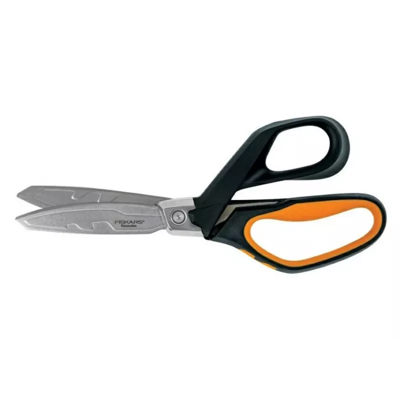 Šķēres Fiskars PowerArc lieljaudas grieznes 26 cm, ergonomisks rokturis, griešana cietiem materiāliem