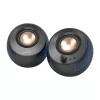 CREATIVE Pebble X 2.0 USB-C datora skaļruņi ar regulējamu RGB apgaismojumu, Bluetooth 5.3, USB audio, līdz 15 W RMS jaudai, PC un Mac