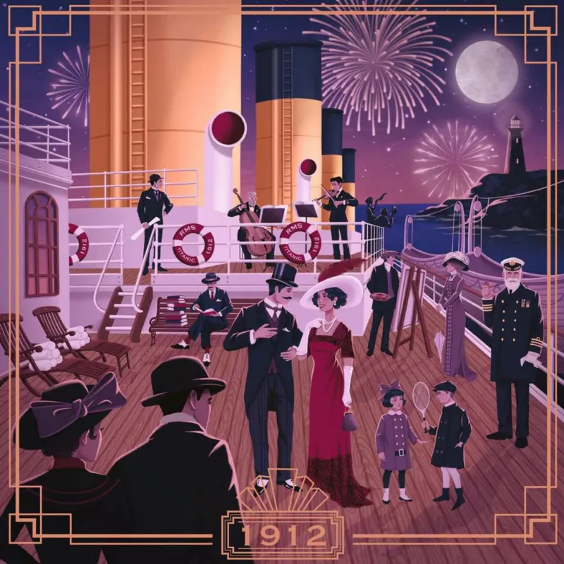 Puzle Ravensburger Art & Soul Titanic — 750 gab.