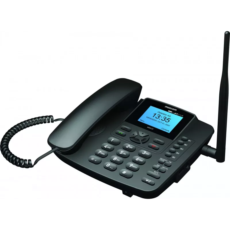 MAXCOM Phone MM41 D 4G VoLTE biroja telefons ar SIM