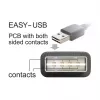 USB kabelis DeLOCK 83854 USB 2.0 3m USB A Micro-USB B melns