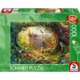 Puzzle 1000 gab., Schmidt Spiele Pasaku pils un burvīgs mežs