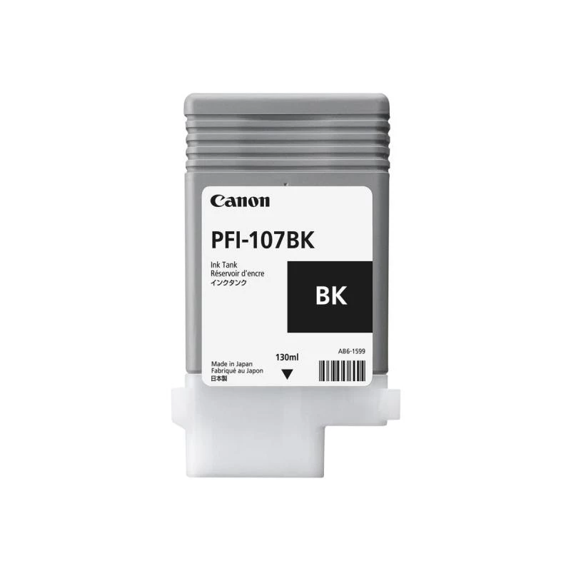 Canon PFI-107BK tintes kasetne 1 gab. Oriģināla Melna