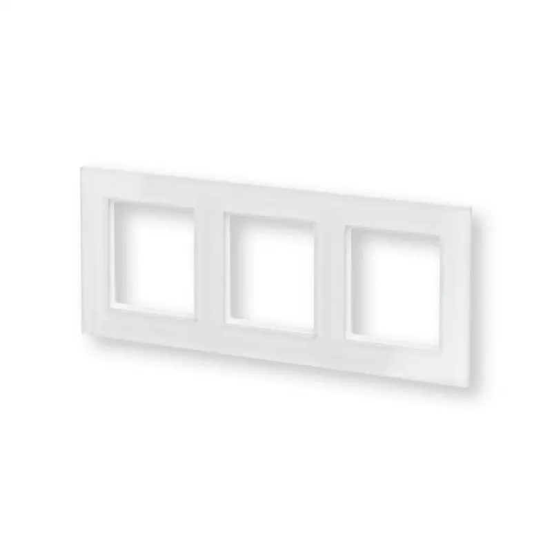 eQ-3 Homematic IP 162147A1 stikla rāmis, 3 vietu, balts