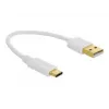 USB uzlādes kabelis DeLOCK Type-A uz USB Type-C 15 cm