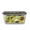 Caso | Stikla vakuuma trauks ar plastmasas vāku | VacuBoxx Eco L | Caurspīdīgs