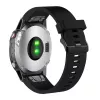 Silikona pulksteņa siksniņa FIXED Garmin QuickFit 20 mm, melna