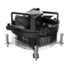 Akasa Intel LGA1700 procesora hibrīddzesētājs 9 cm Alumīnija, Melns 1 gab.