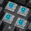 Sharkoon PureWriter W65 tastatūra, spēlēm, RF bezvadu, QWERTZ, vācu, melna