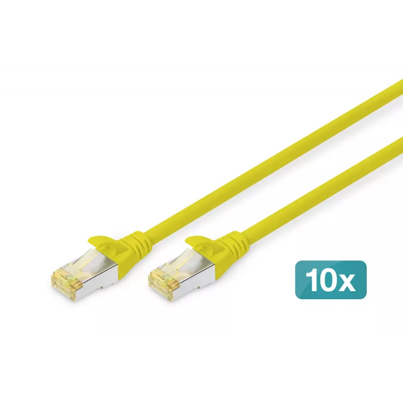 Digitus DK-1644-A-020-Y-10 Ethernet Patch Cable Yellow