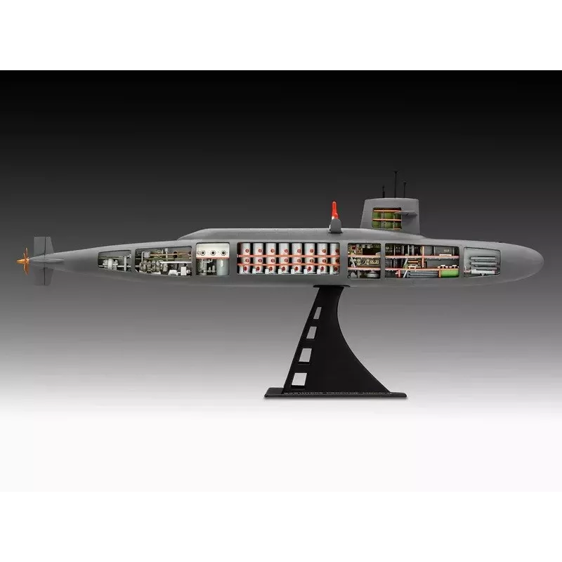 Plastmasas kuģa modelis REVELL S.S.B. Abraham Lincoln 1/253 mērogā