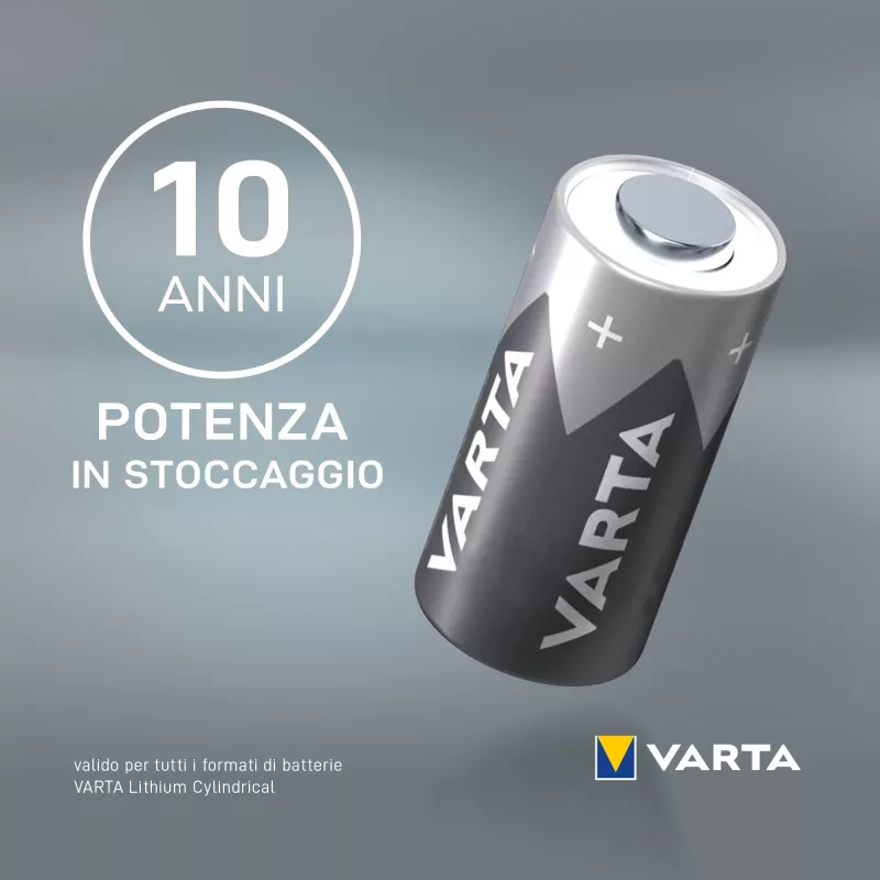 Varta Litija CR123A 3V 1600mAh Kameras baterija