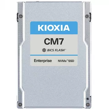 KIOXIA CM7-V Series KCMYXVUG3T20 - SSD - uzņēmuma, jauktai lietošanai - šifrēts - 3200 GB - iekšējais - 2,5 inch (6,4 cm) - PCI Express 5,0 x4 (NVMe) (KCMYXVUG3T20)