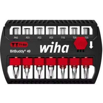 Wiha BitBuddy TY 49 mm uzgaļu komplekts